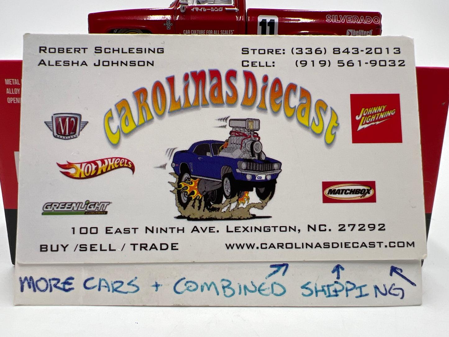 Mini GT x Kaido House #66 Chevrolet Silverado Kaido V1 Red