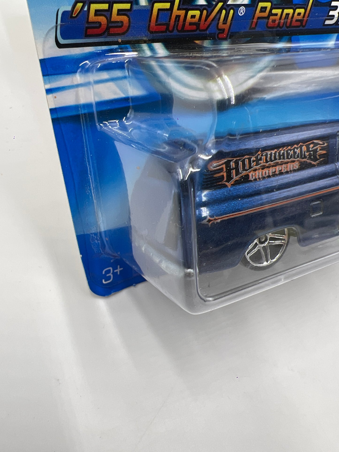 2006 Hot Wheels First Editions #037 55 Chevy Panel Blue