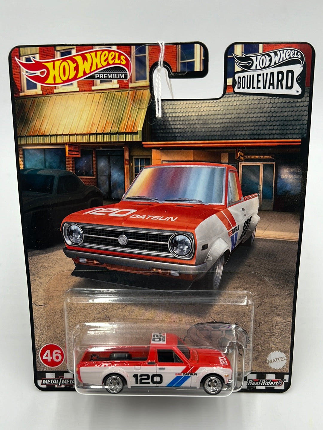 Hot Wheels Premium Boulevard #46 ‘75 BRE Datsun Sunny Truck (B120) 265H