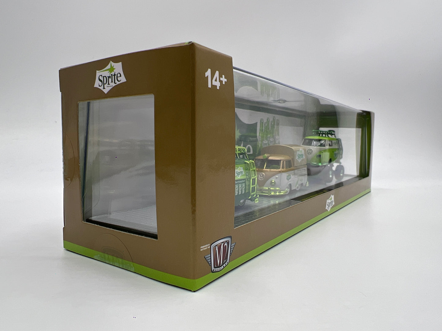 2025 M2 Machines Auto Haulers Coca Cola Sprite CHASE 1960 VW Delivery Van/Type 2 Pickup/4x4 Delivery Van TW39