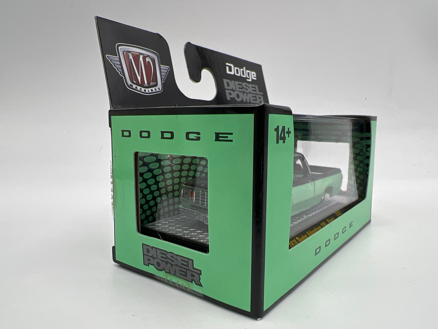 M2 Machines Target Exclusive 1978 Dodge Adventurer 150 Diesel Black/Green S142
