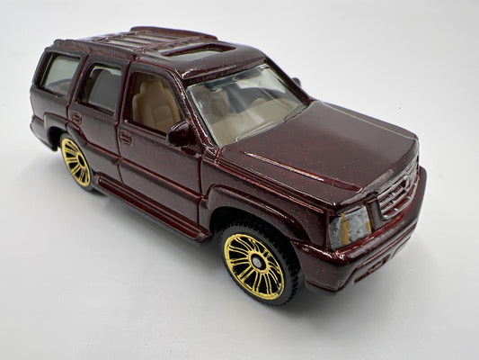 Matchbox 1/64 Cadillac Escalade Maroon Loose