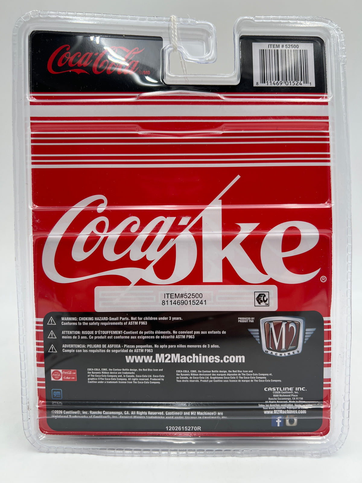 M2 Machines A66 Coca Cola 1973 GMC Jimmy Sierra Red