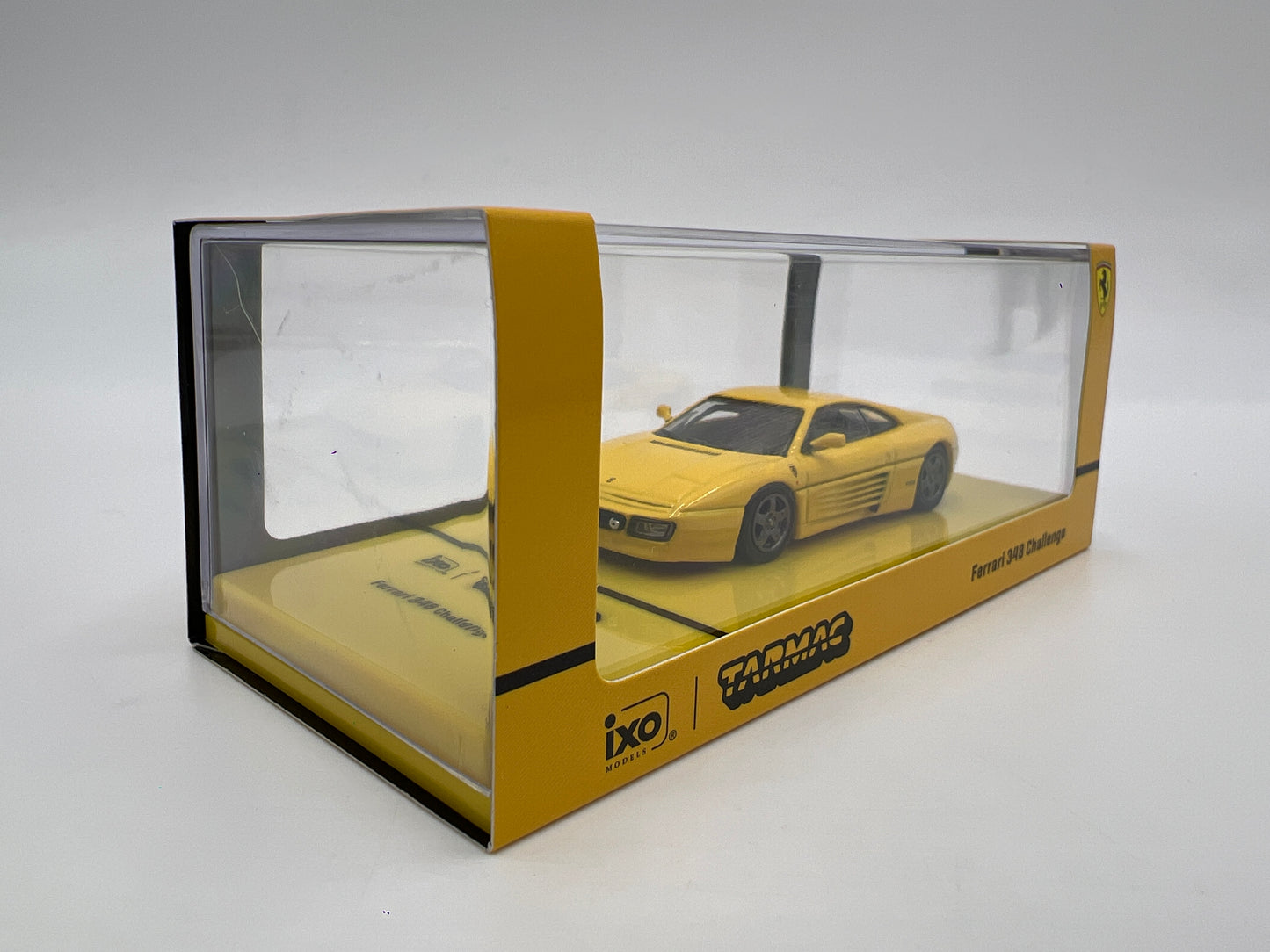 Tarmac Works x IXO Models x Road64 Ferrari 348 Challenge Yellow
