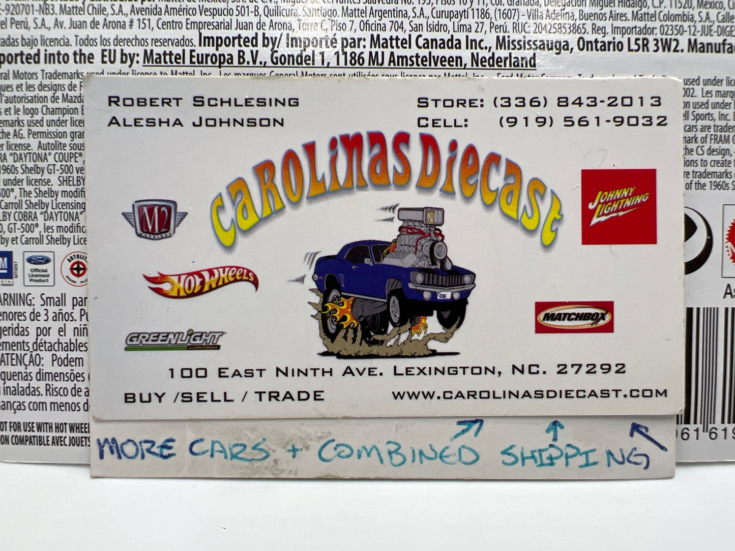 2018 Hot Wheels Car Culture Premium Circuit Legends #2 69 Copo Corvette Yellow/Black 255D