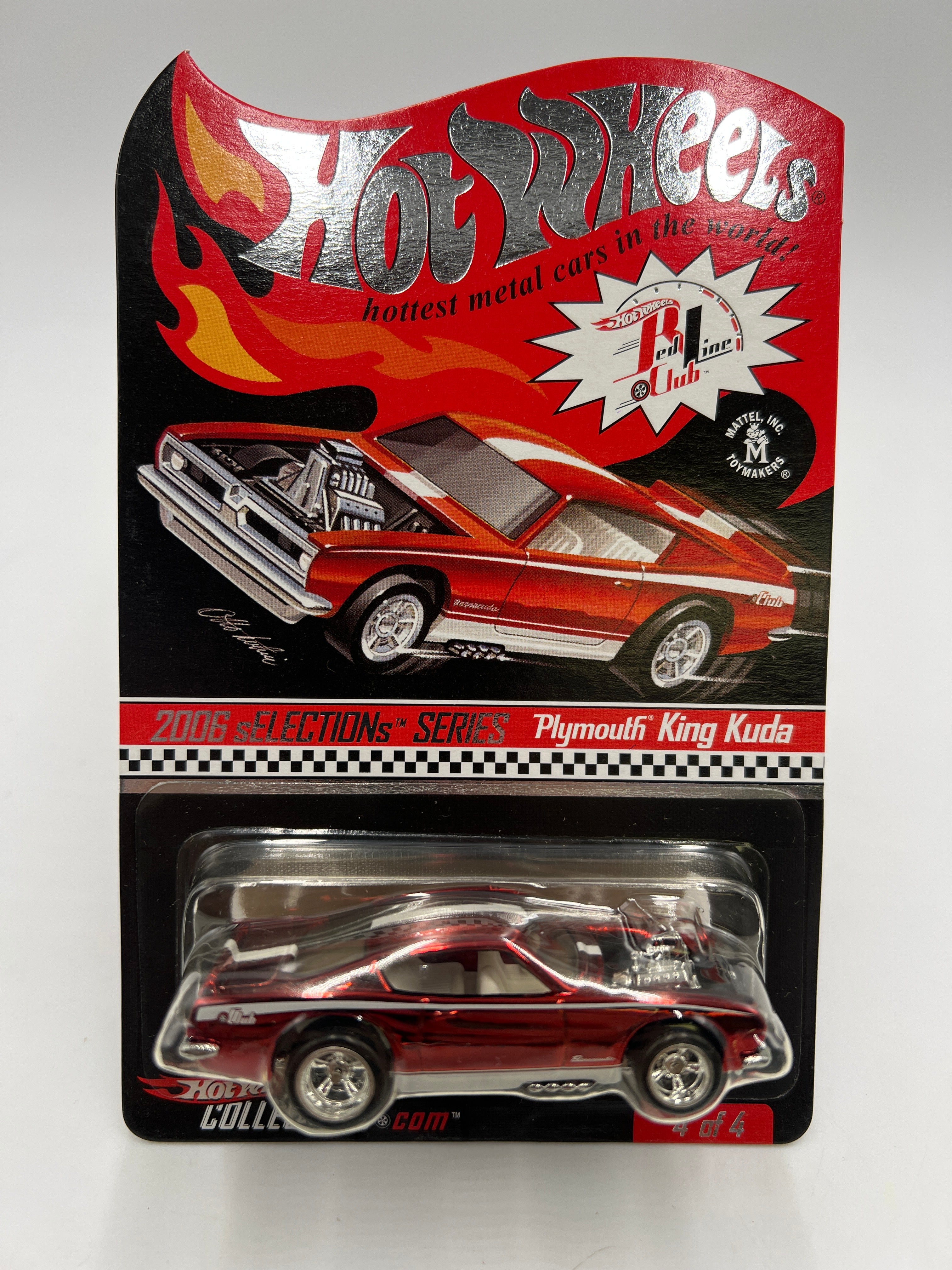 Hot Wheels RLC Selection Series Plymouth outlet King Kuda Vintage 2006 New 1:64 Scale