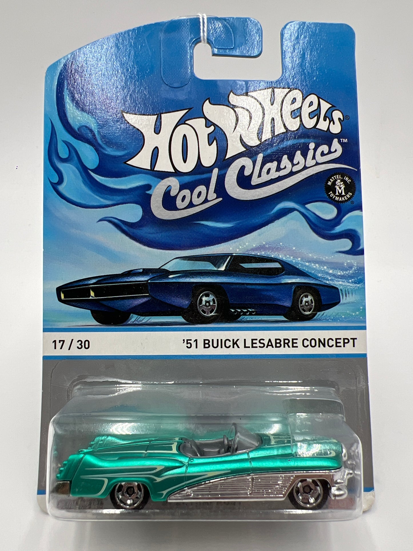 Hot Wheels Cool Classics #17 51 Buick Lesabre Concept Spectrafrost Green/Aqua SR