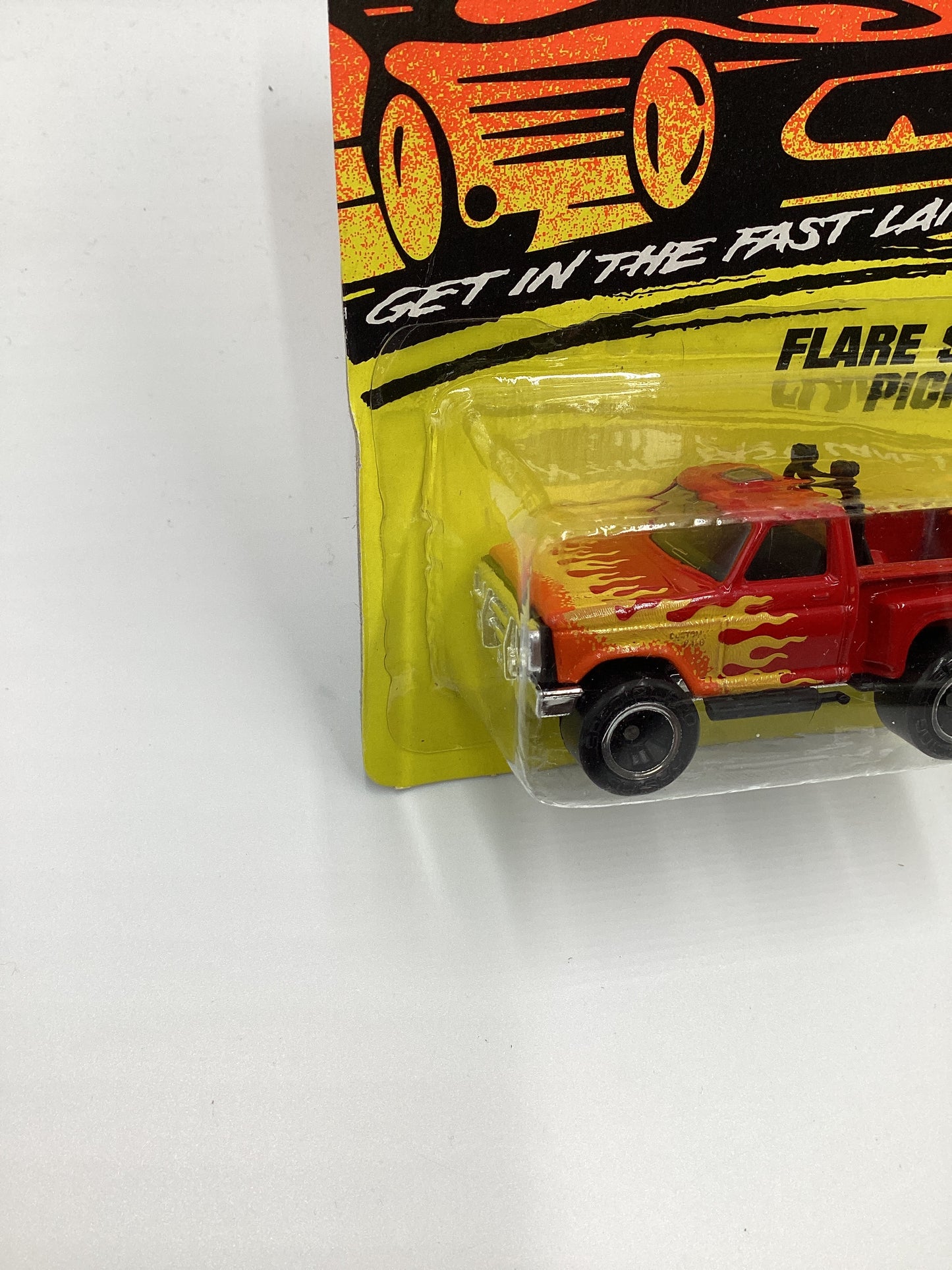 Matchbox Get In The Fast Lane #55 Flare Side Pickup Red 206B