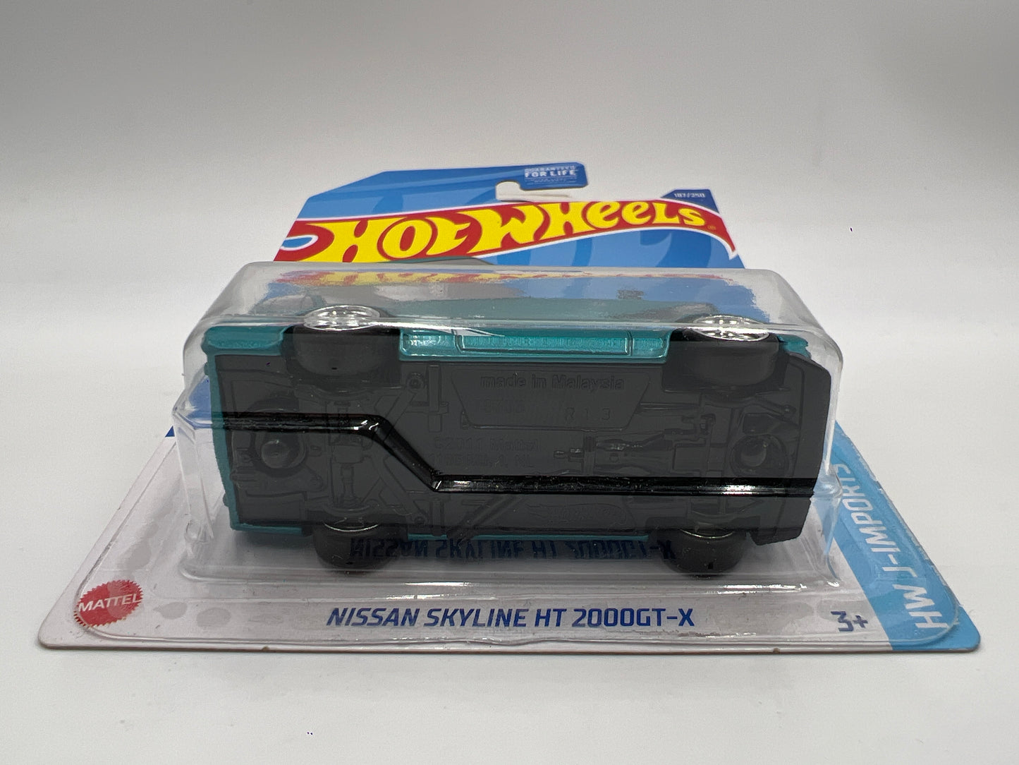 Hot Wheels Nissan Skyline HT 2000GT-X Wheel Swap Custom On Card W/Protector SR