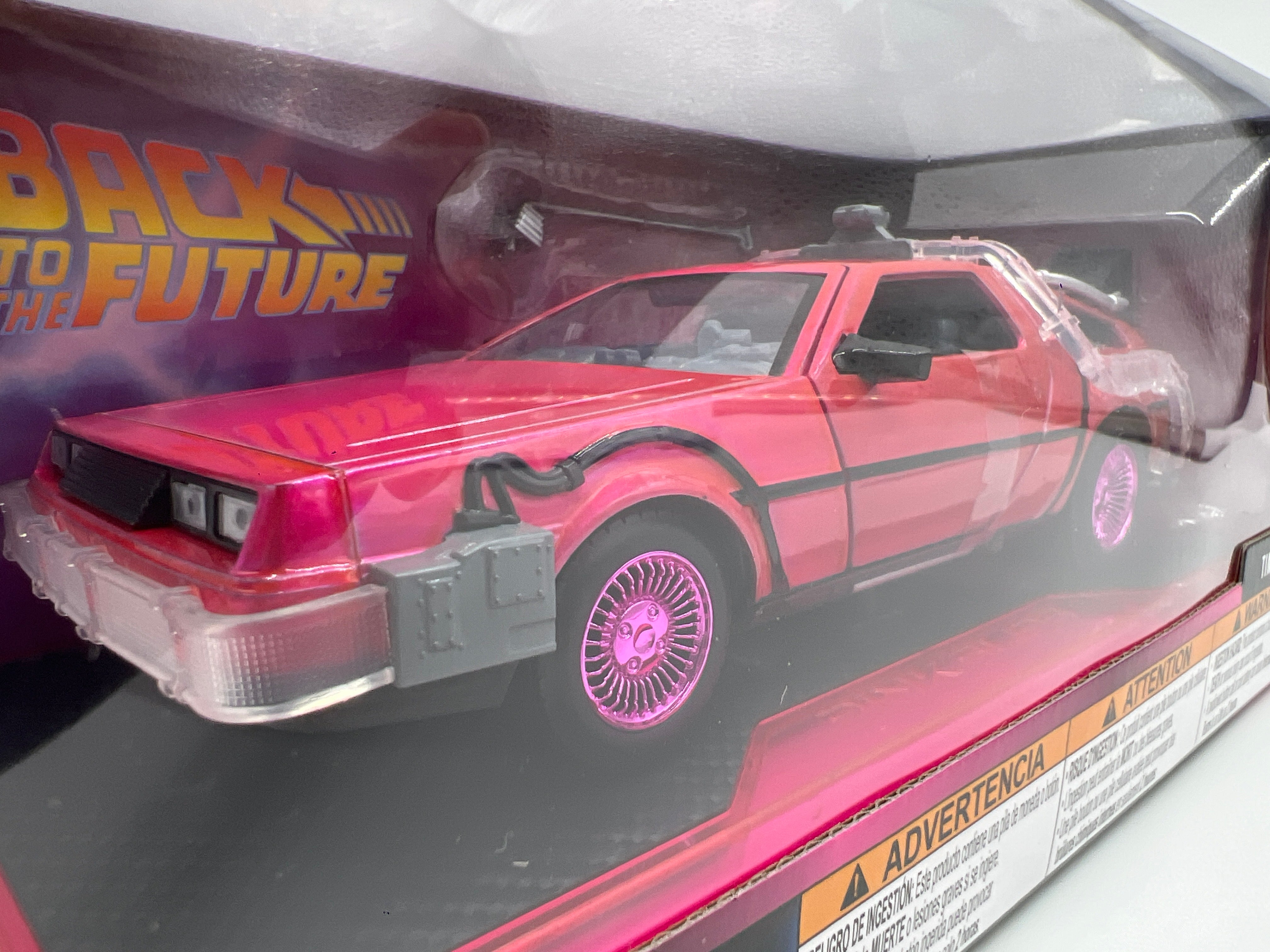 Jada Pink Slips 1/24 Scale CHASE Back To The Future Time Machine