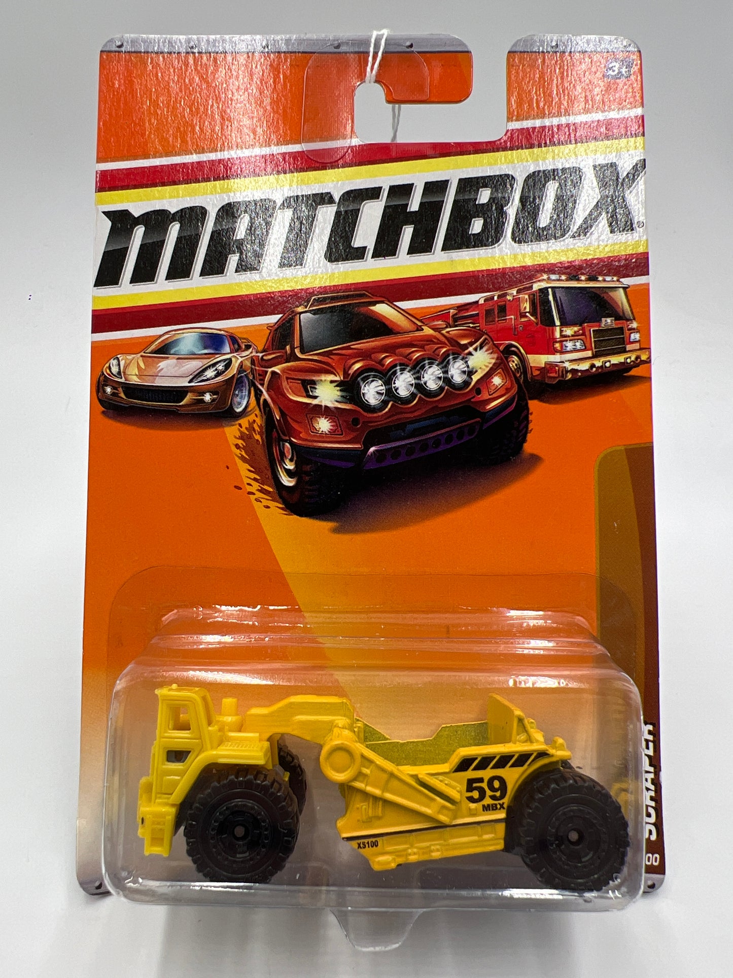 Matchbox Construction #40 Scraper Yellow 206G