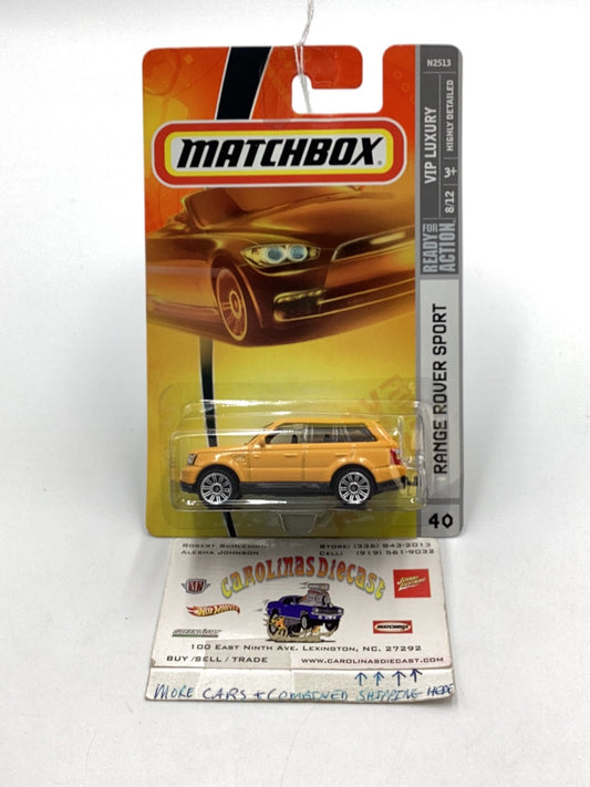 Matchbox #40 Range Rover Sport 218A