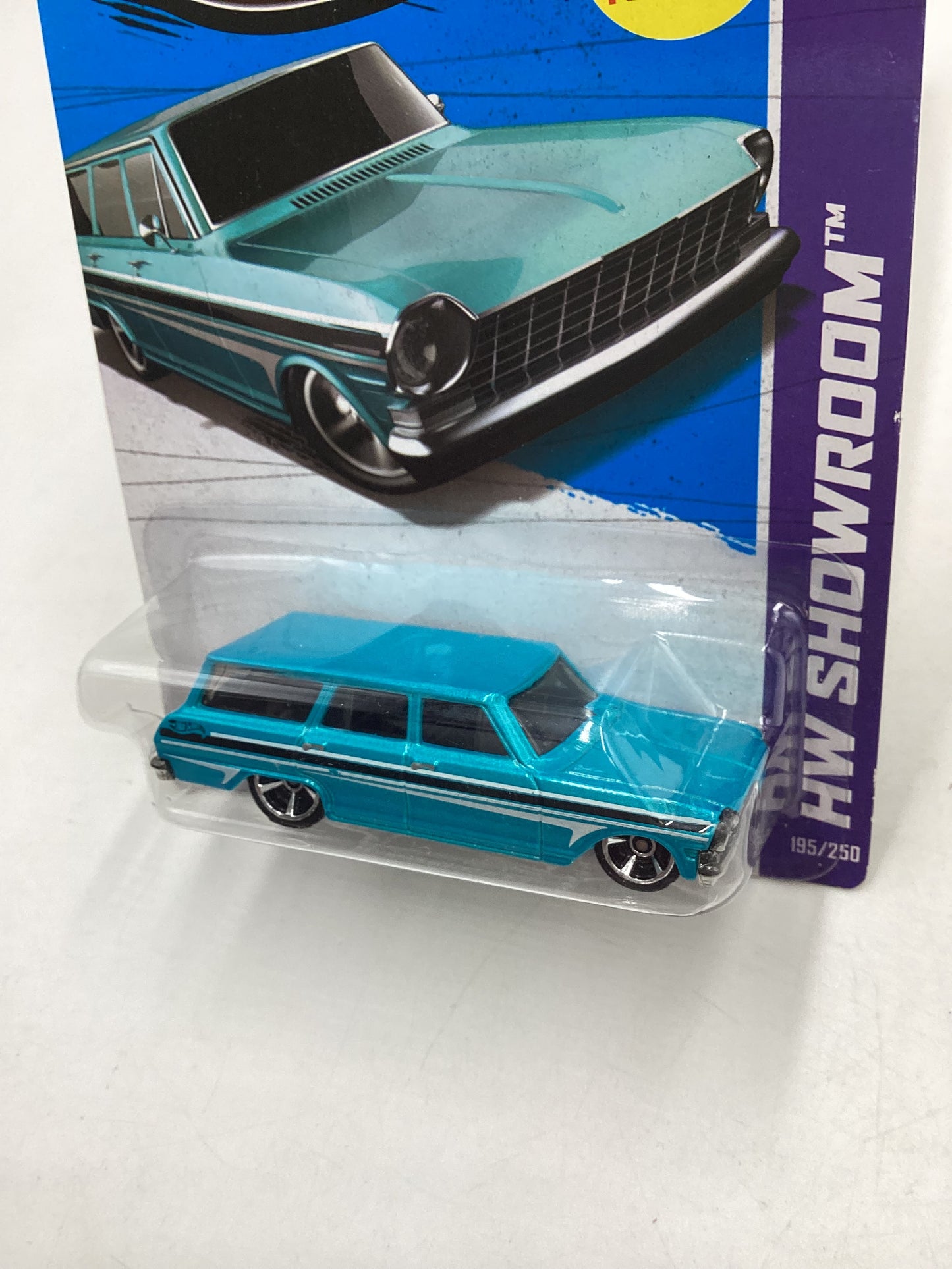 2013 Hot wheels 64 Chevy Nova Station Wagon #195 16B