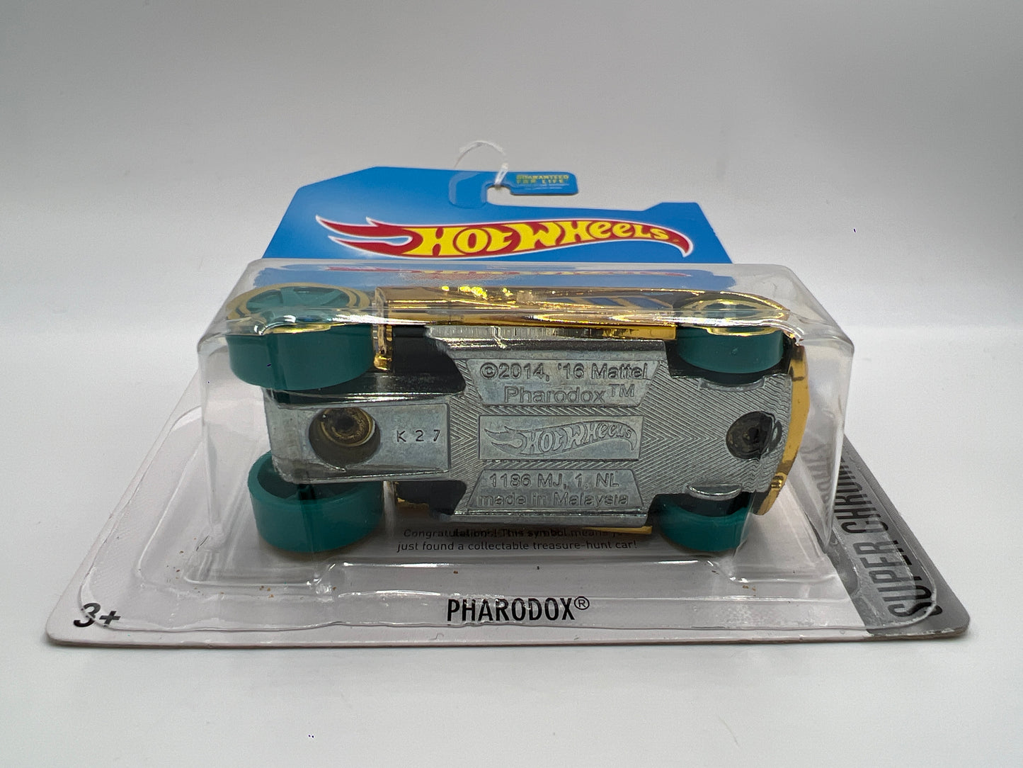 2017 Hot Wheels Treasure Hunt Pharodox Gold 282F
