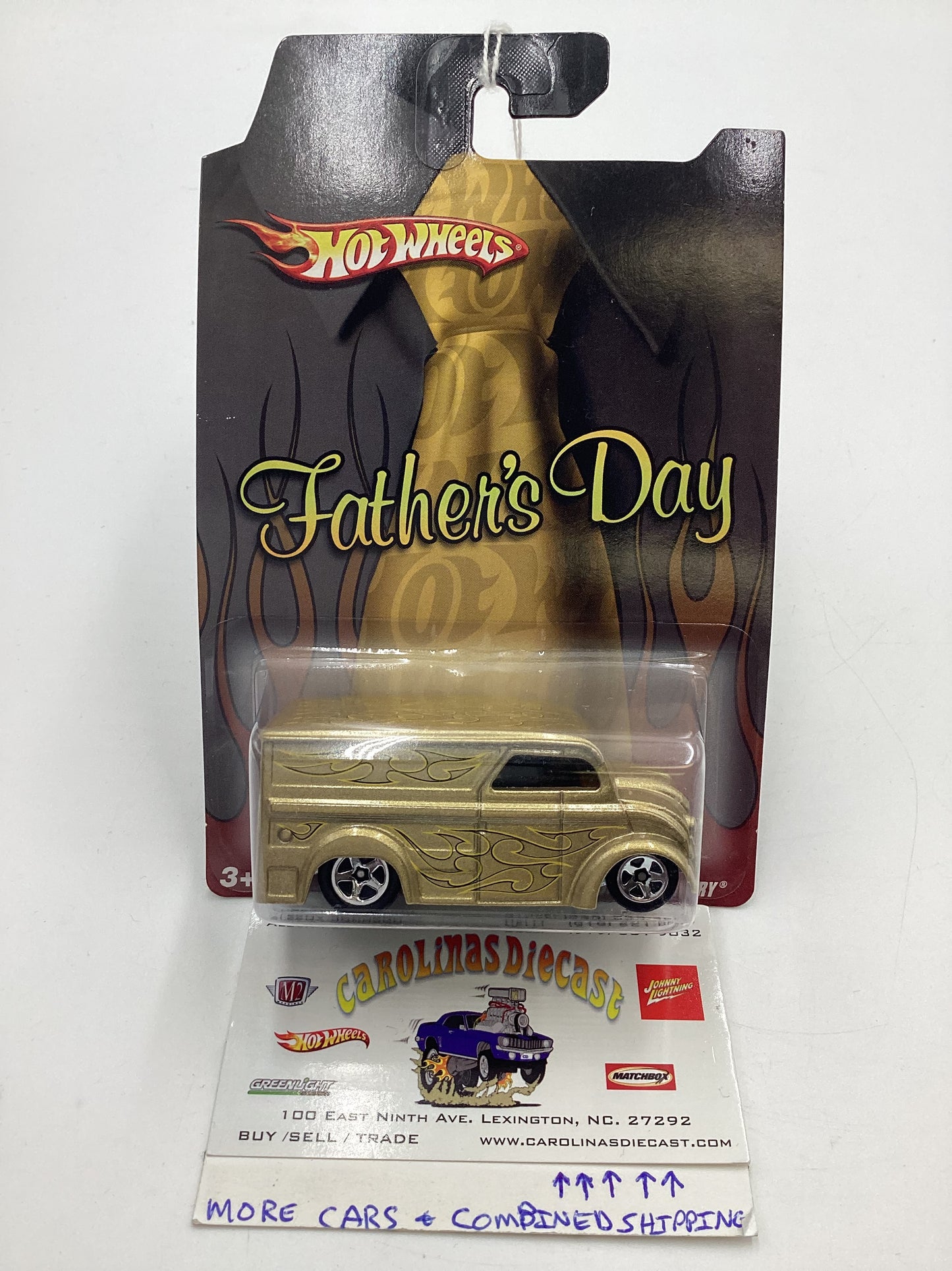 2008 Hot Wheels Fathers Day Dairy Delivery Gold 160J