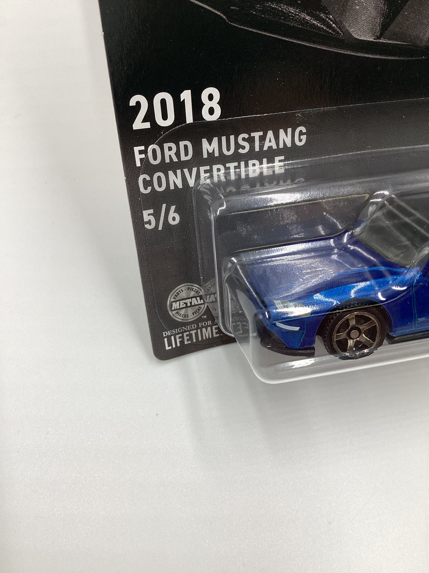 2024 Matchbox American Convertibles #5 2018 Ford Mustang Convertible Blue 162G