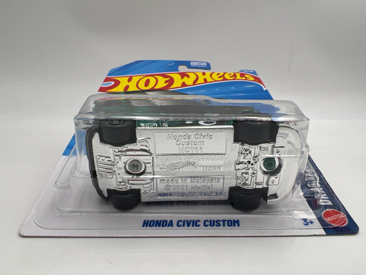 2026 Hot Wheels Super Treasure Hunt #159 Honda Civic Custom Green W/Protector
