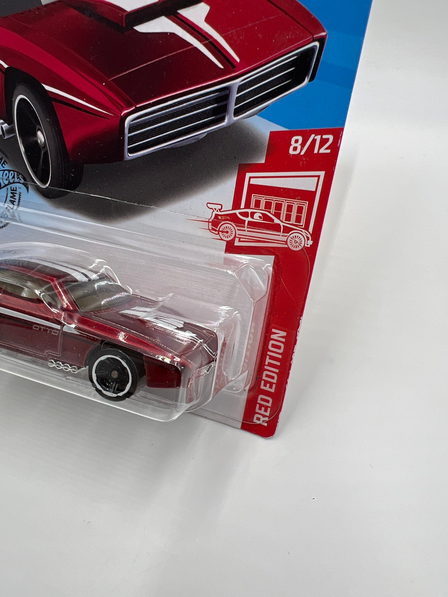 2020 Hot Wheels Target Exclusive Red Edition #173 Custom Otto Red 148i