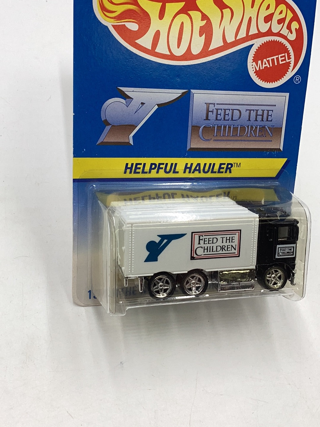 Hot Wheels 1995 Feed The Children Helpful Hauler 1/10000 with protector