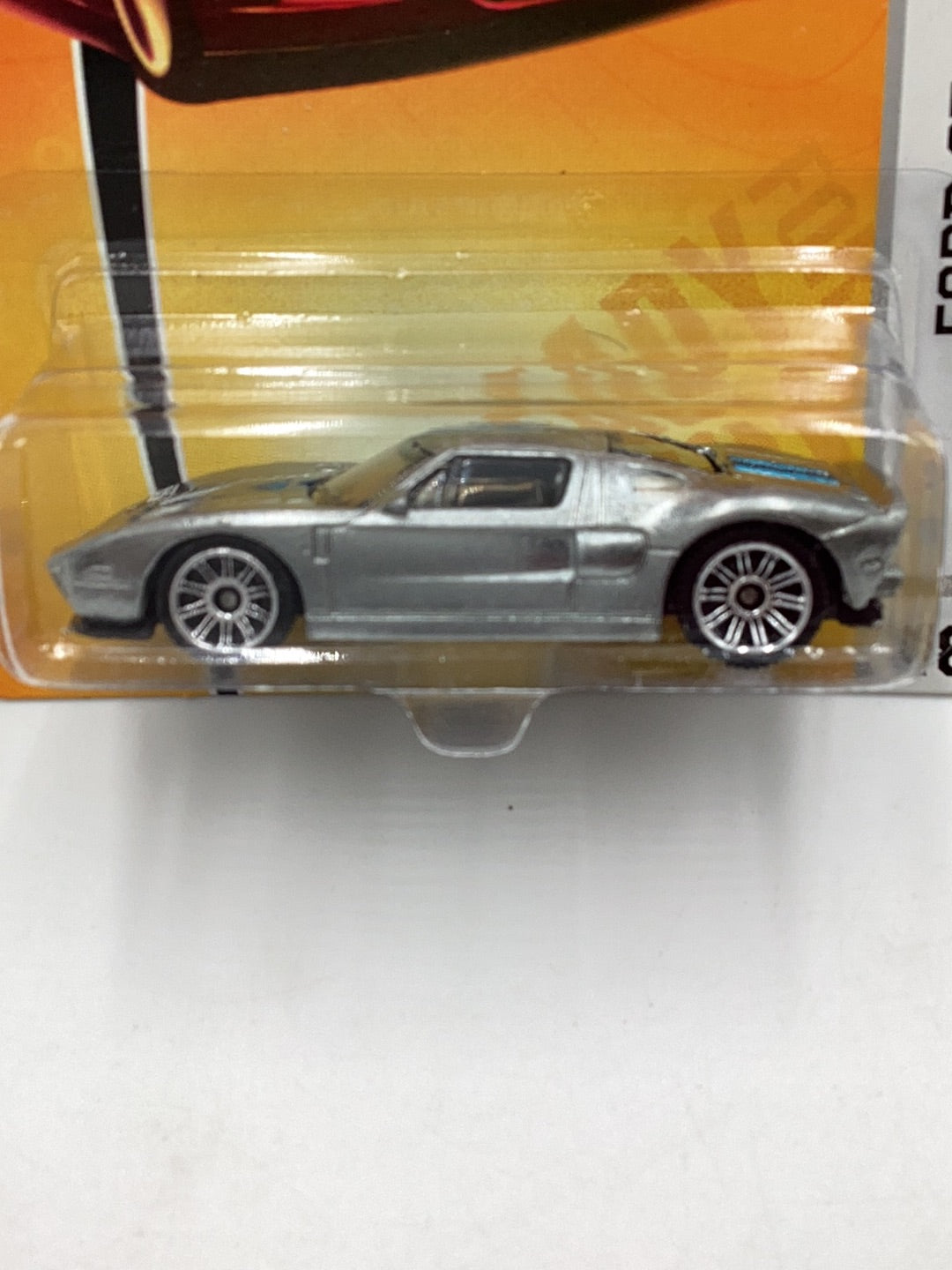 Matchbox 2009 #18 Ford GT silver 19D