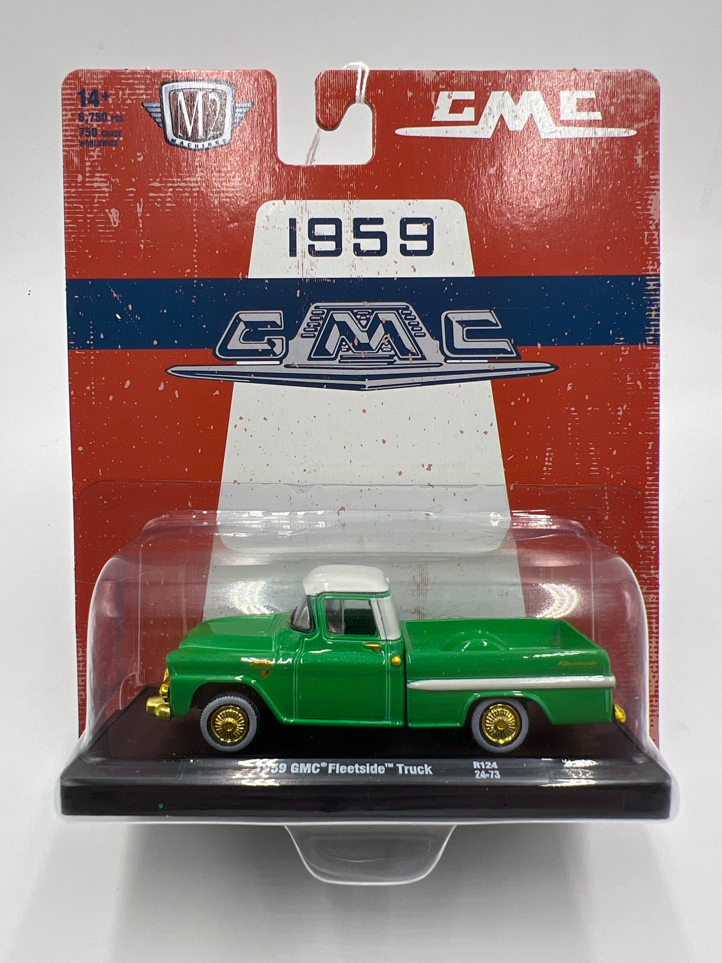 M2 Machines Auto-Drivers CHASE 1959 GMC Fleetside Truck Green R124