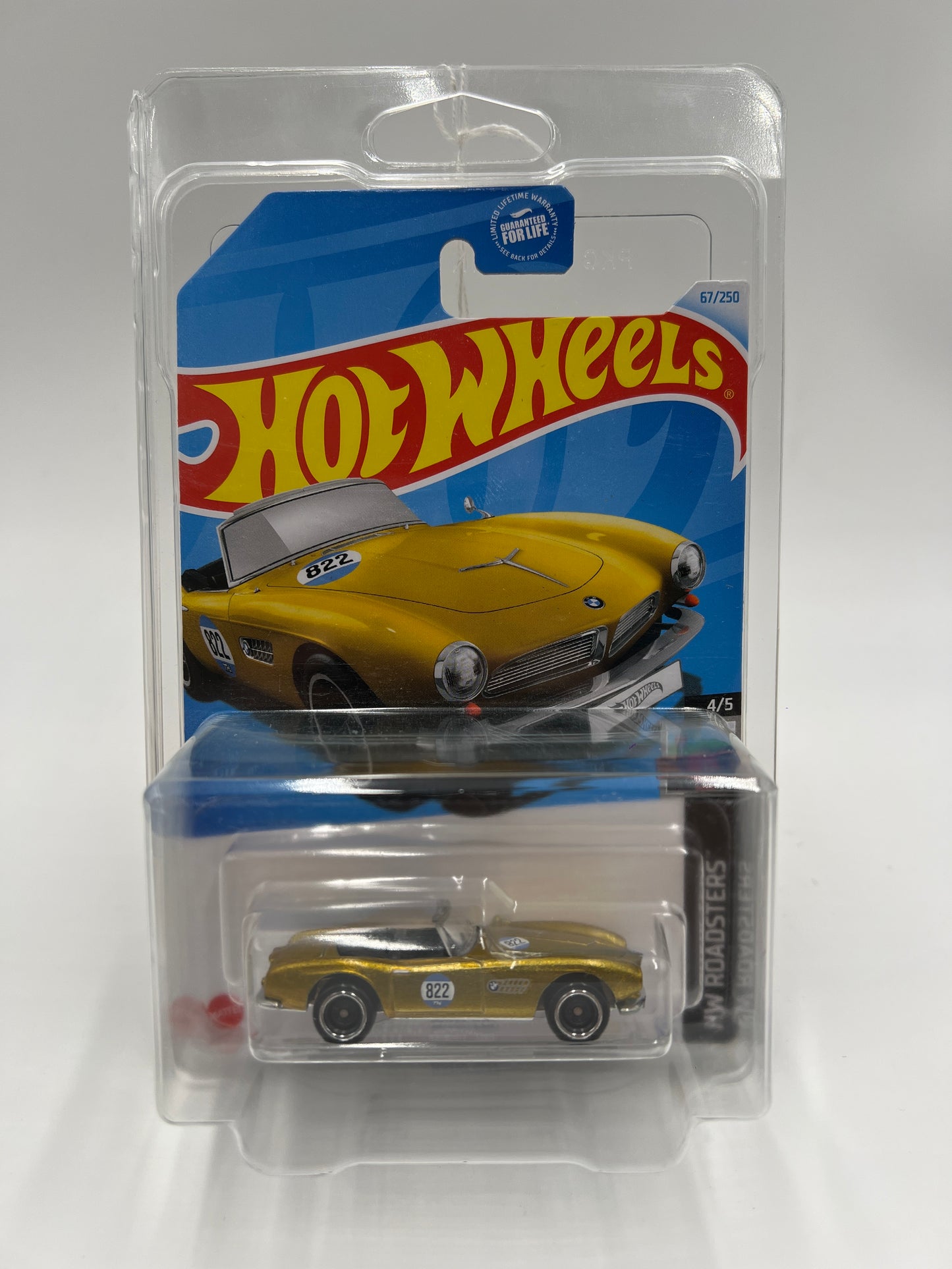 2024 Hot Wheels Super Treasure Hunt #67 BMW 507 Gold W/Protector