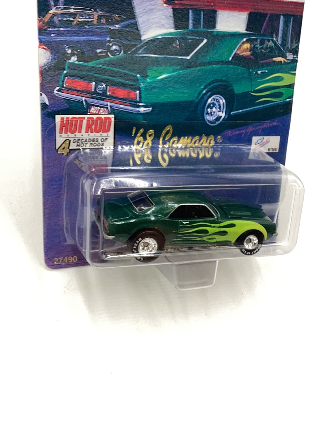 Hot Wheels Hot Rod TV 68 Camaro with protector