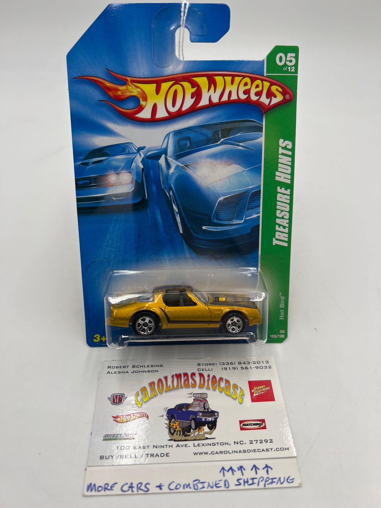 2008 Hot Wheels Treasure Hunt #165 Hot Bird 277B