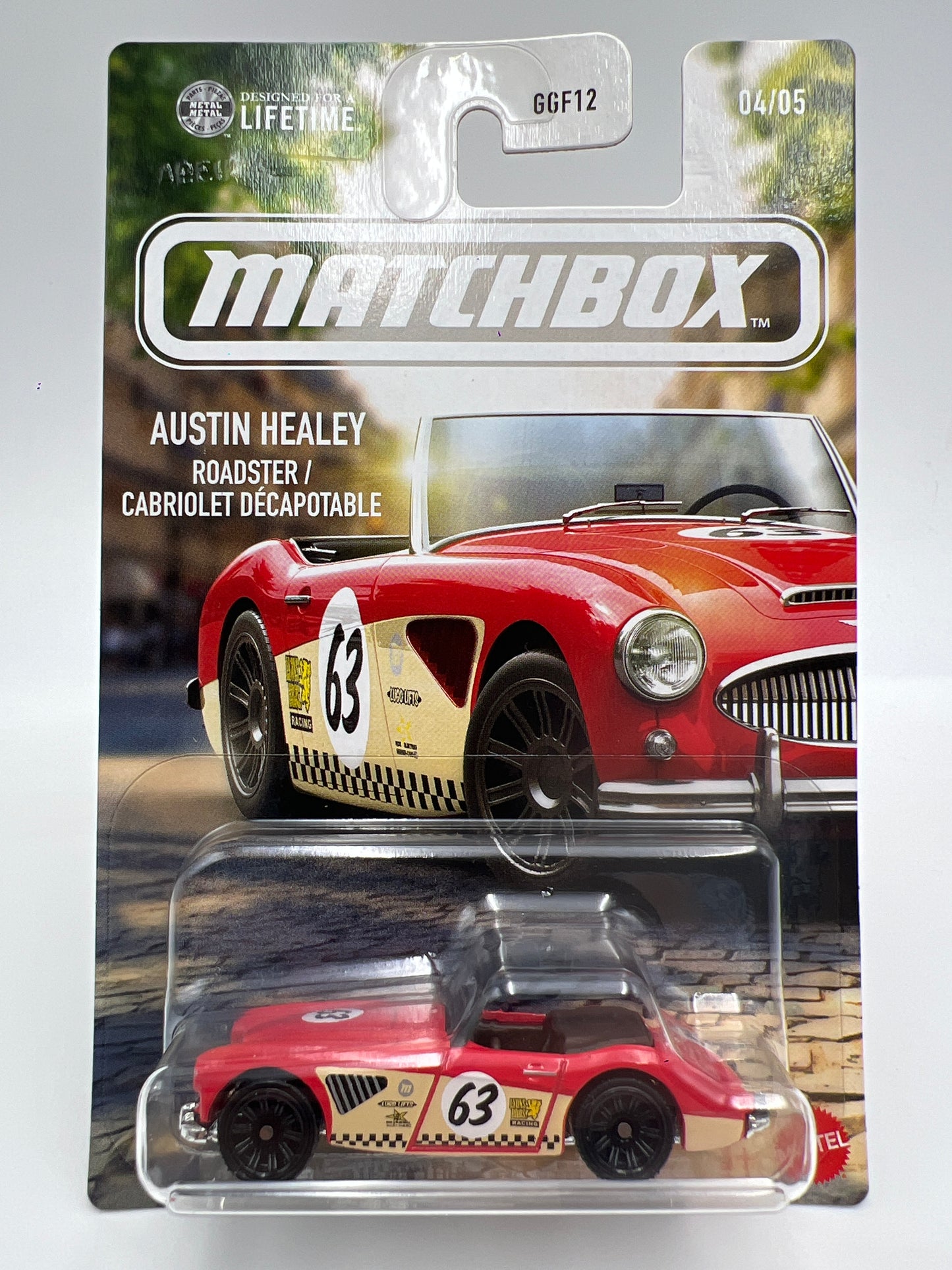 2026 Matchbox European Series #4 1963 Austin Healey Roadster Cabriolet Decapotable