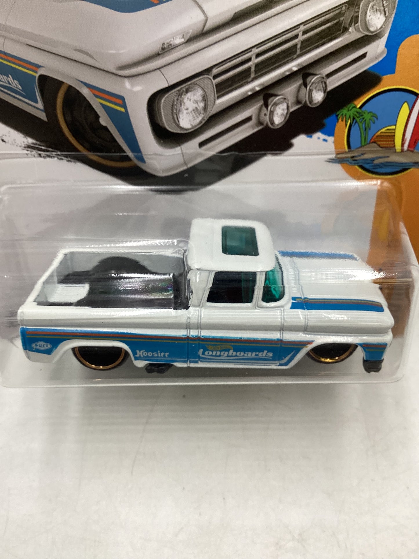 2017 Hot wheels #348 Custom 62 Chevy Pickup 16D