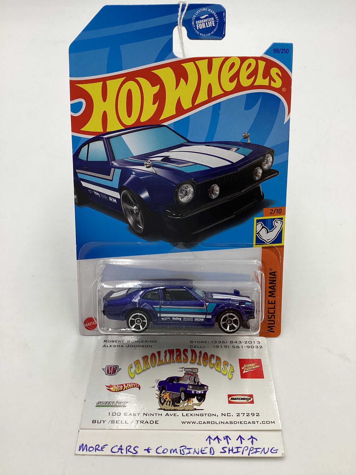 2023 Hot wheels #99 Custom Ford Maverick Dollar General exclusive 159D