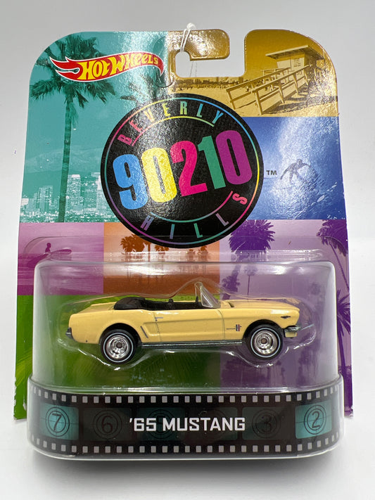 Hot Wheels Retro Entertainment Beverly Hills 90210 65 Mustang Yellow