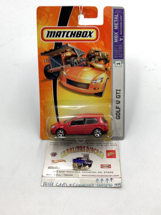 2006 Matchbox #1 Golf V GTI 97A