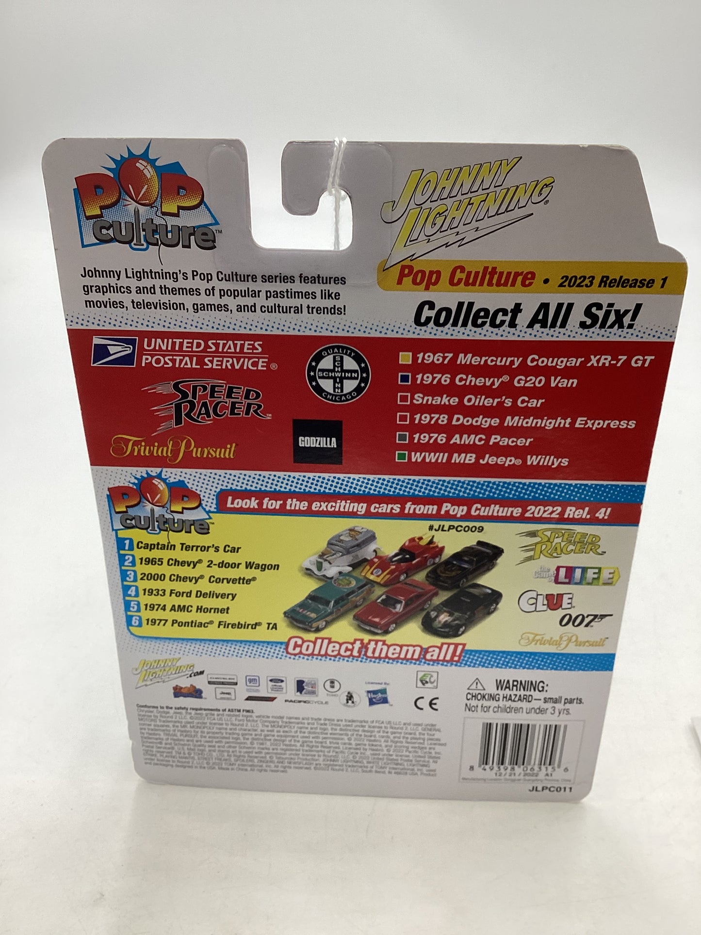 Johnny Lightning Pop Culture Trivial Pursuit 1976 AMC Pacer 229D