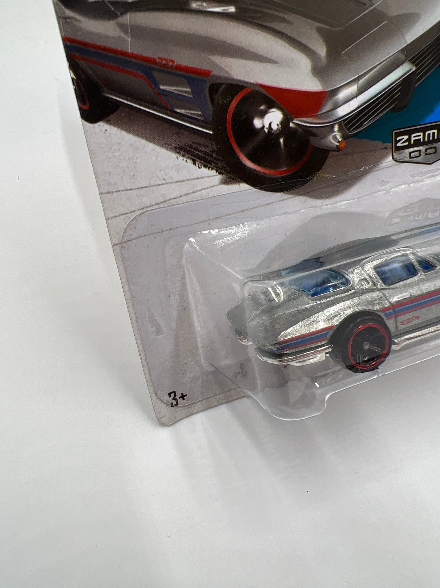 2013 Hot Wheels Walmart Zamac 8 #204 64 Corvette Stingray 146D