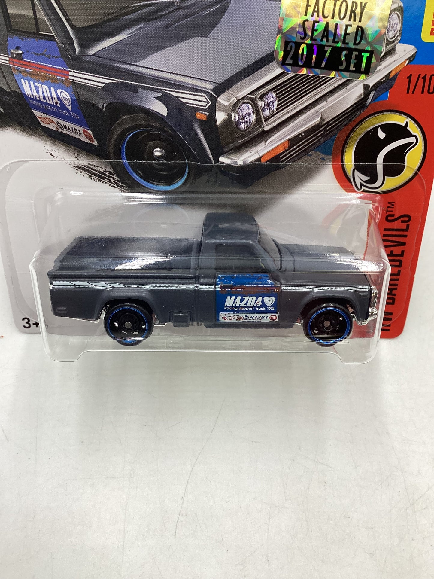 2017 Hot wheels Factory Sealed #286 Mazda Repu Gray 87E