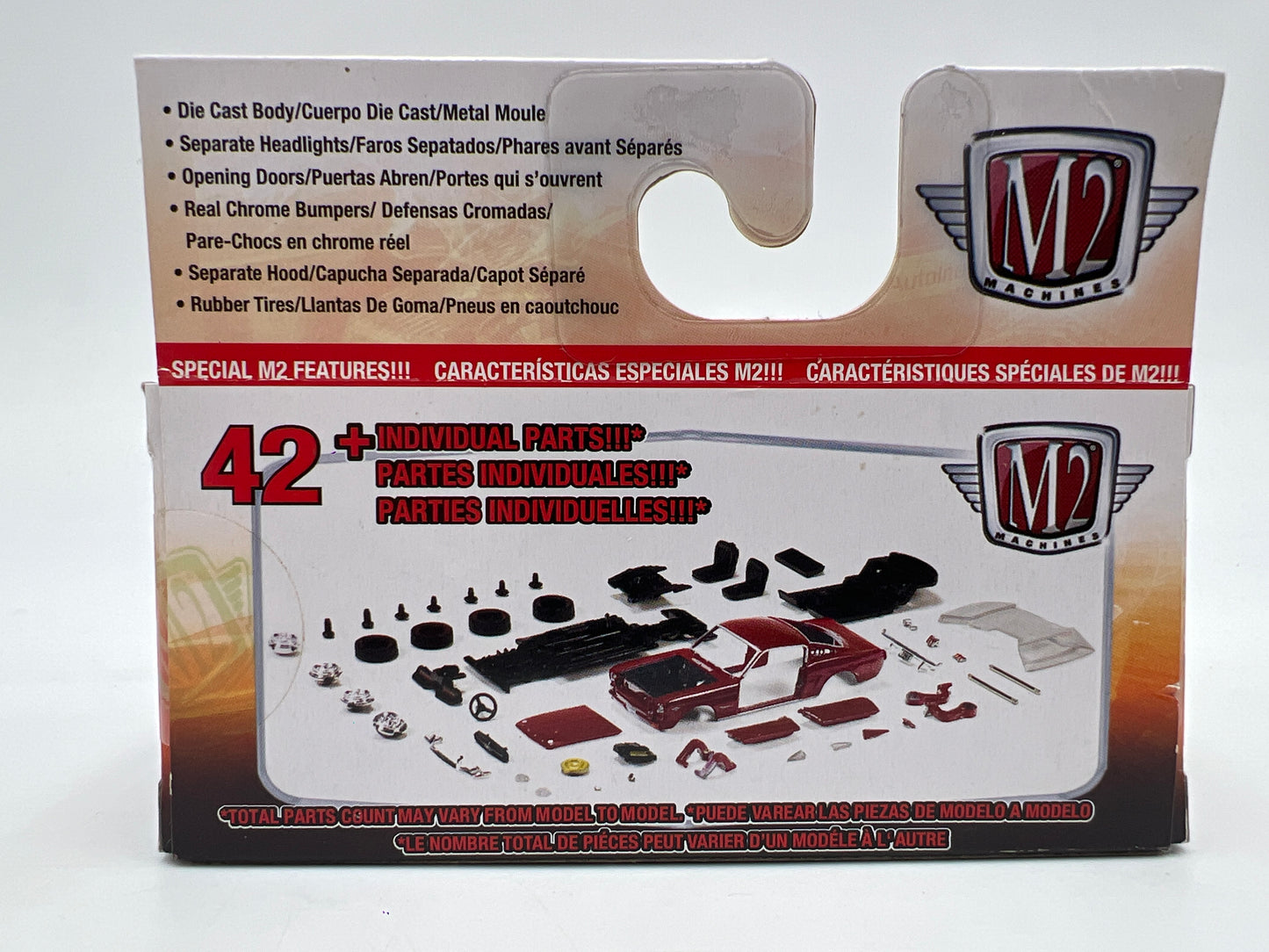 M2 Machines R47 CHASE Detroit Muscle 1970 Oldsmobile Cutlass 442 White