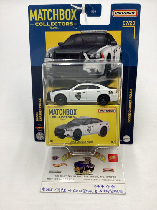 Matchbox Collectors 7/20 Dodge Charger Police 170A