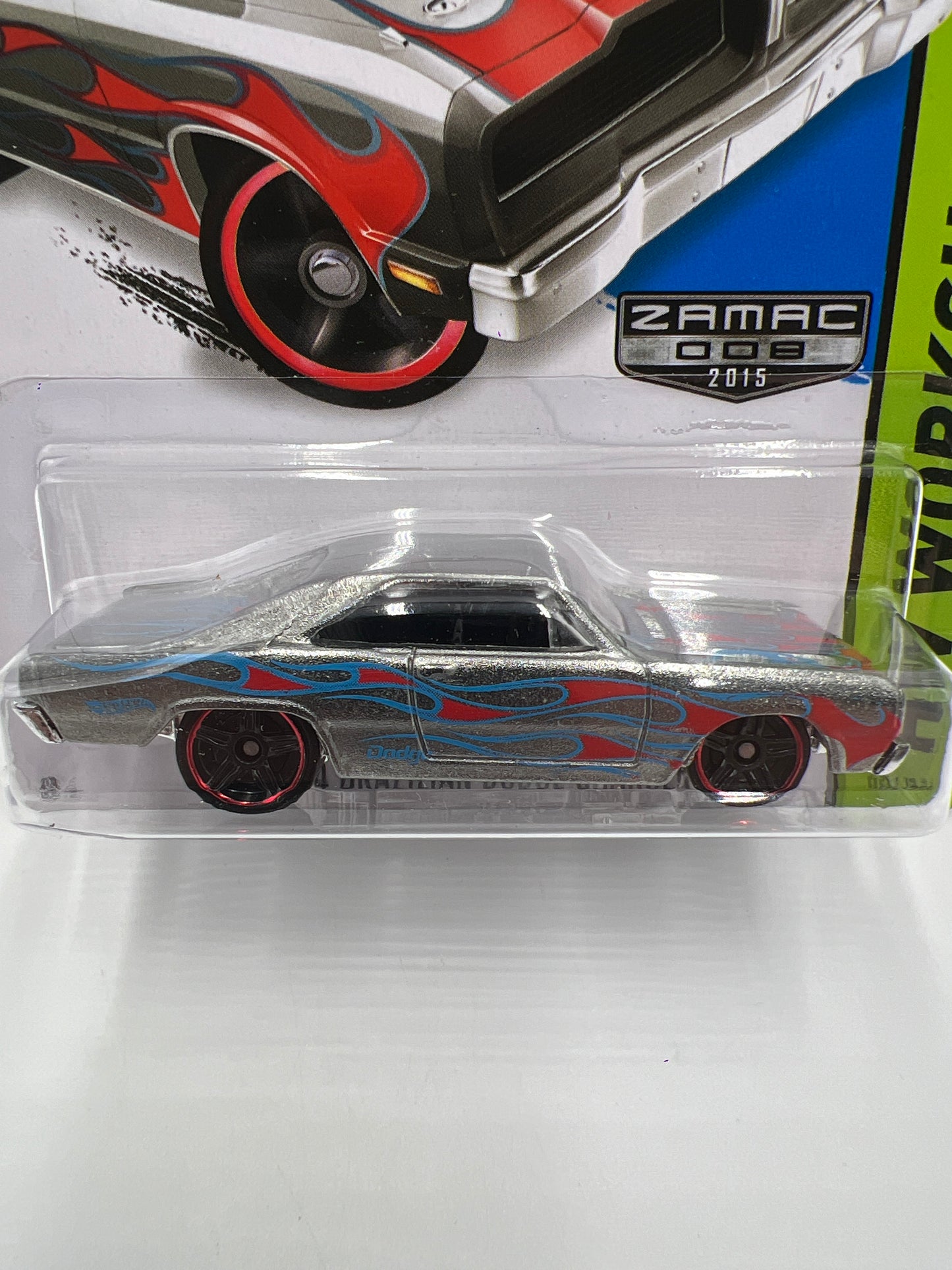 2015 Hot Wheels Walmart Exclusive Zamac 8 #206 74 Brazilian Dodge Challenger 146F