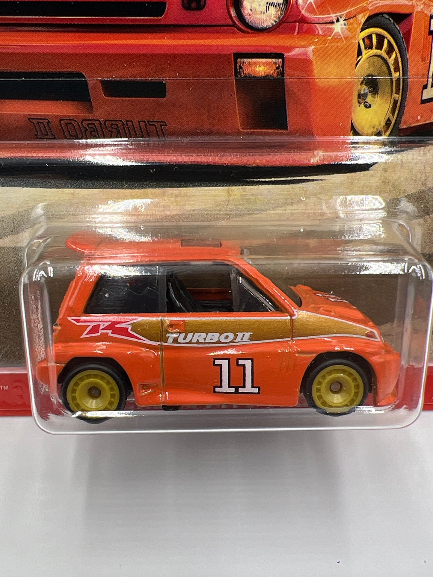 Hot Wheels Premium Japan Historics #2 85 Honda City Turbo II Orange 245i