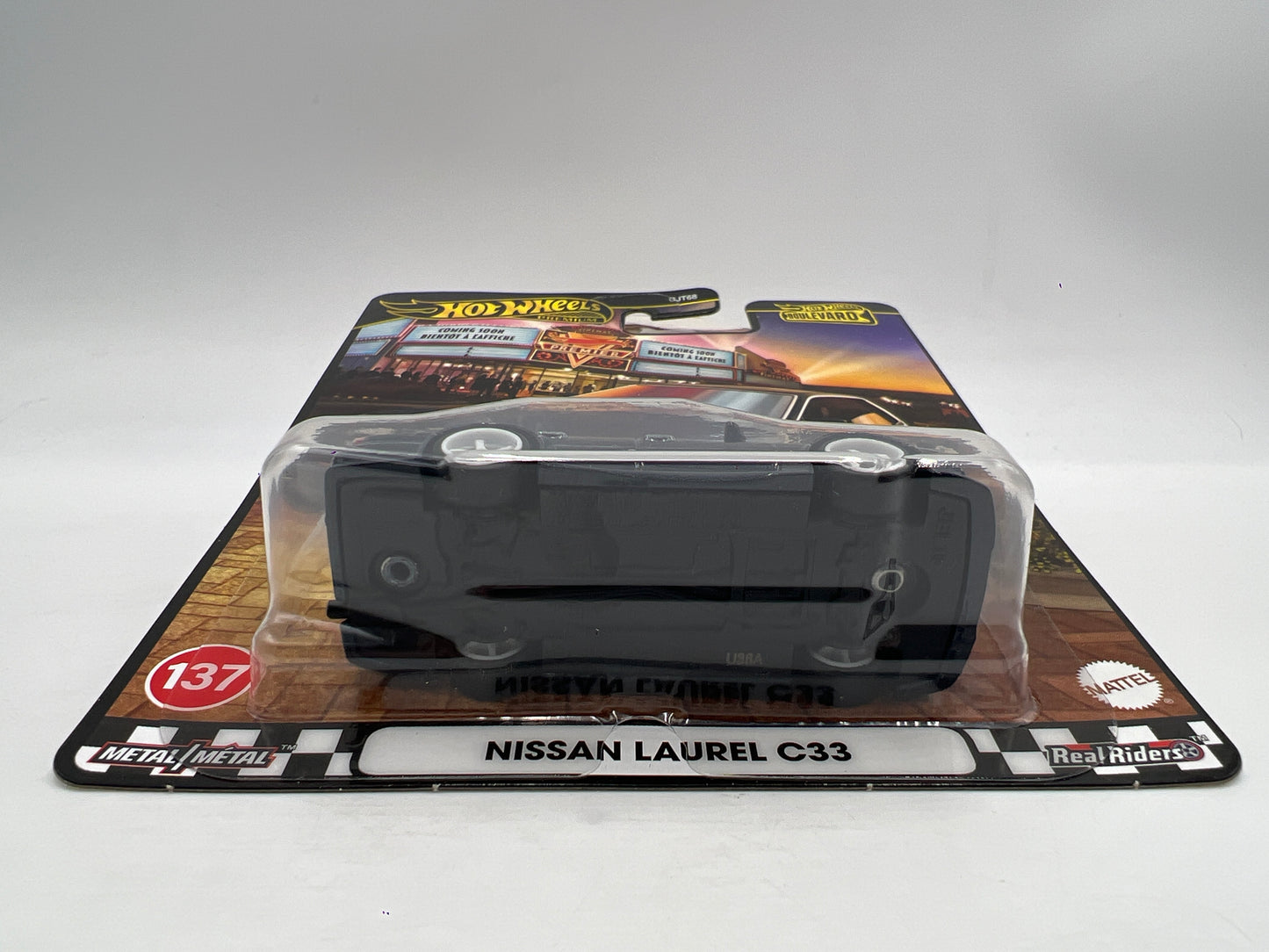 2025 Hot Wheels Premium Boulevard #137 Nissan Laurel C33 Dark Blue 260A