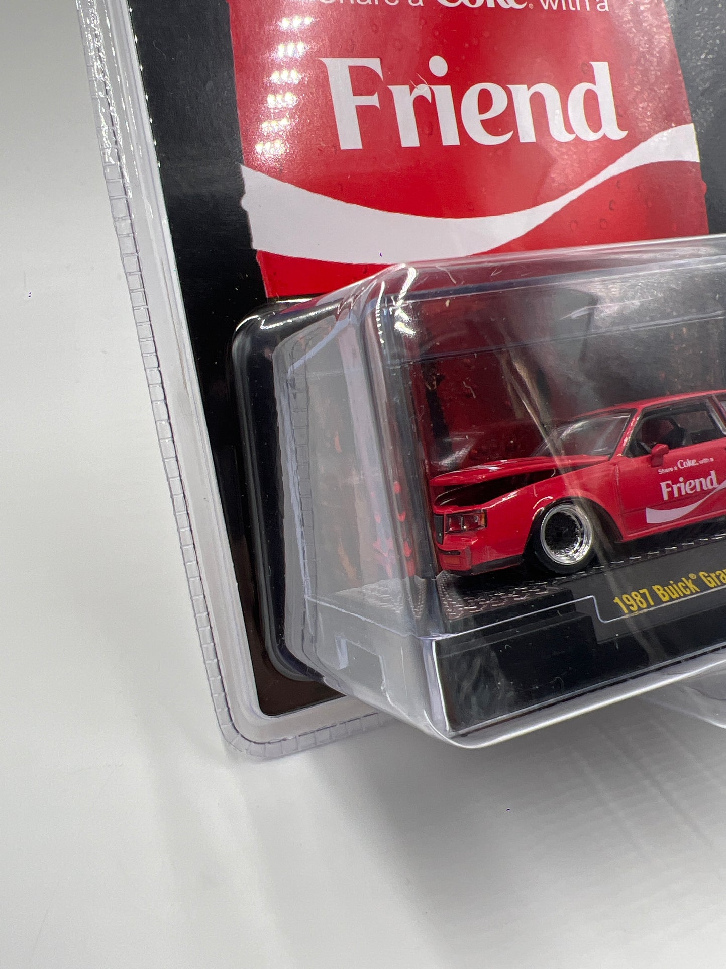 M2 Machines Coca Cola Friend 1987 Buick Grand National Red A58 204D