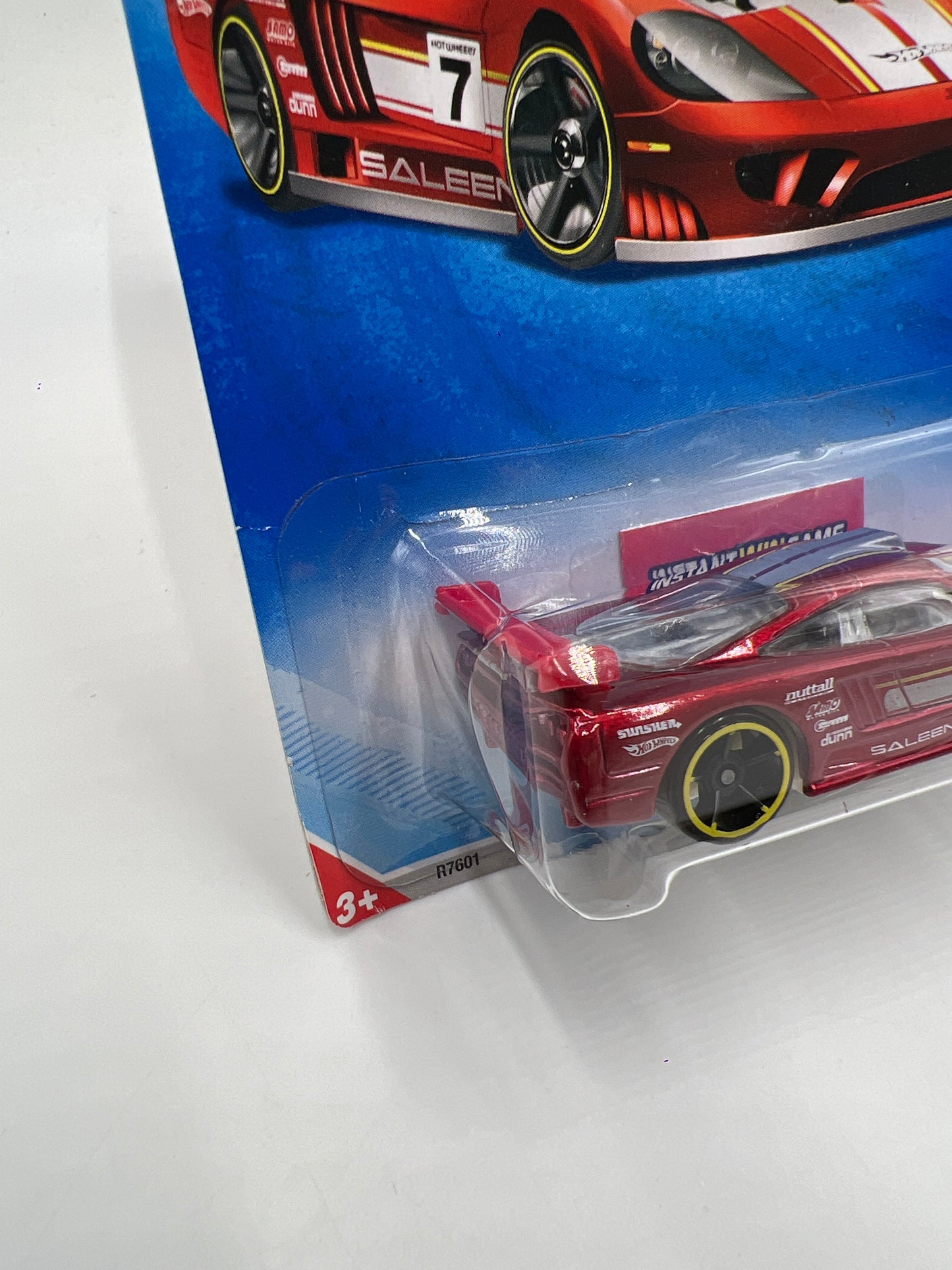 2010 Hot Wheels Race World Speedway #172 Saleen S7 Red Keys To Speed Card