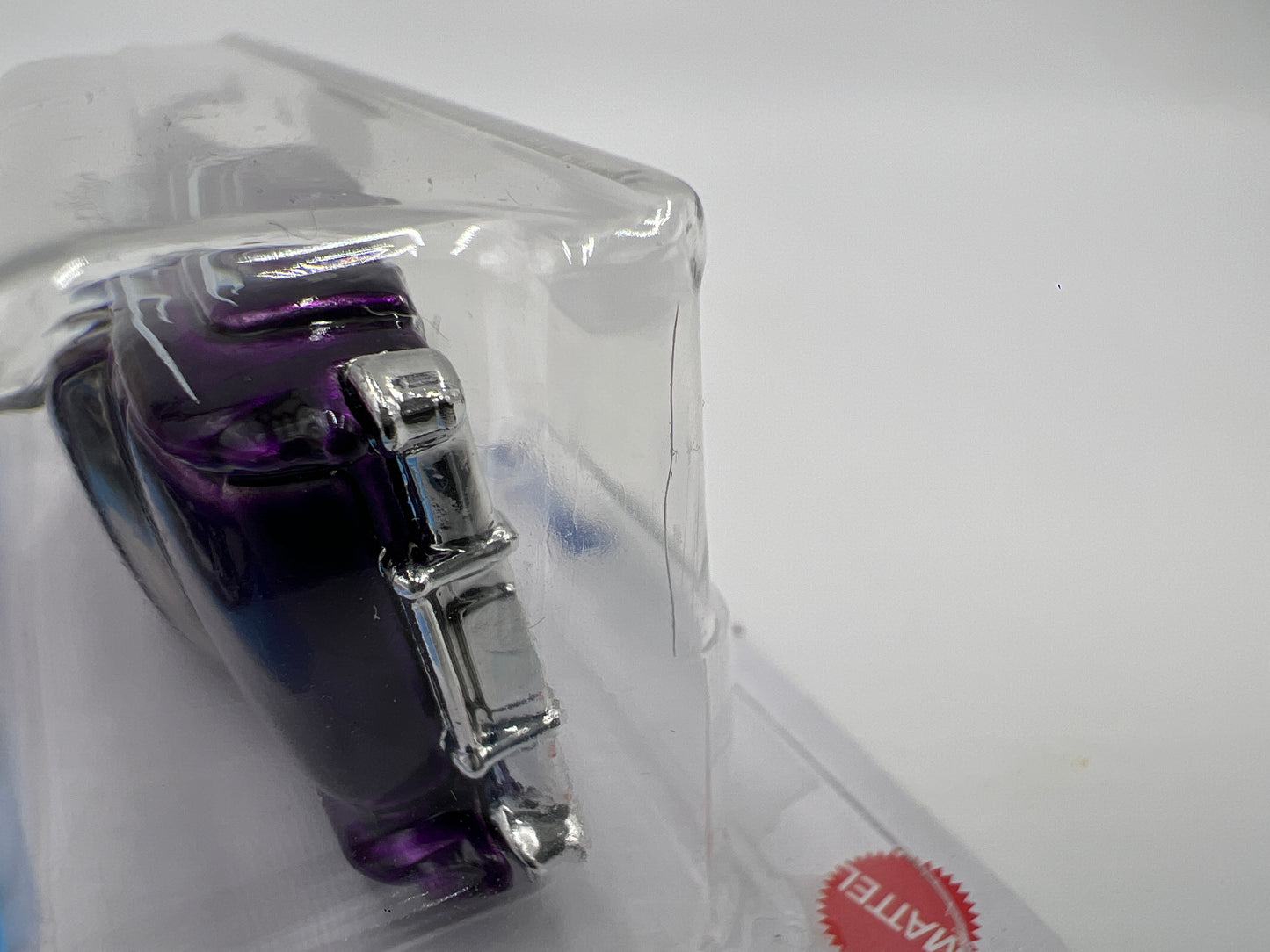 2025 Hot Wheels C Case Super Treasure Hunt #46 Hirohata Merc Purple W/Protector Small Crack In Blister