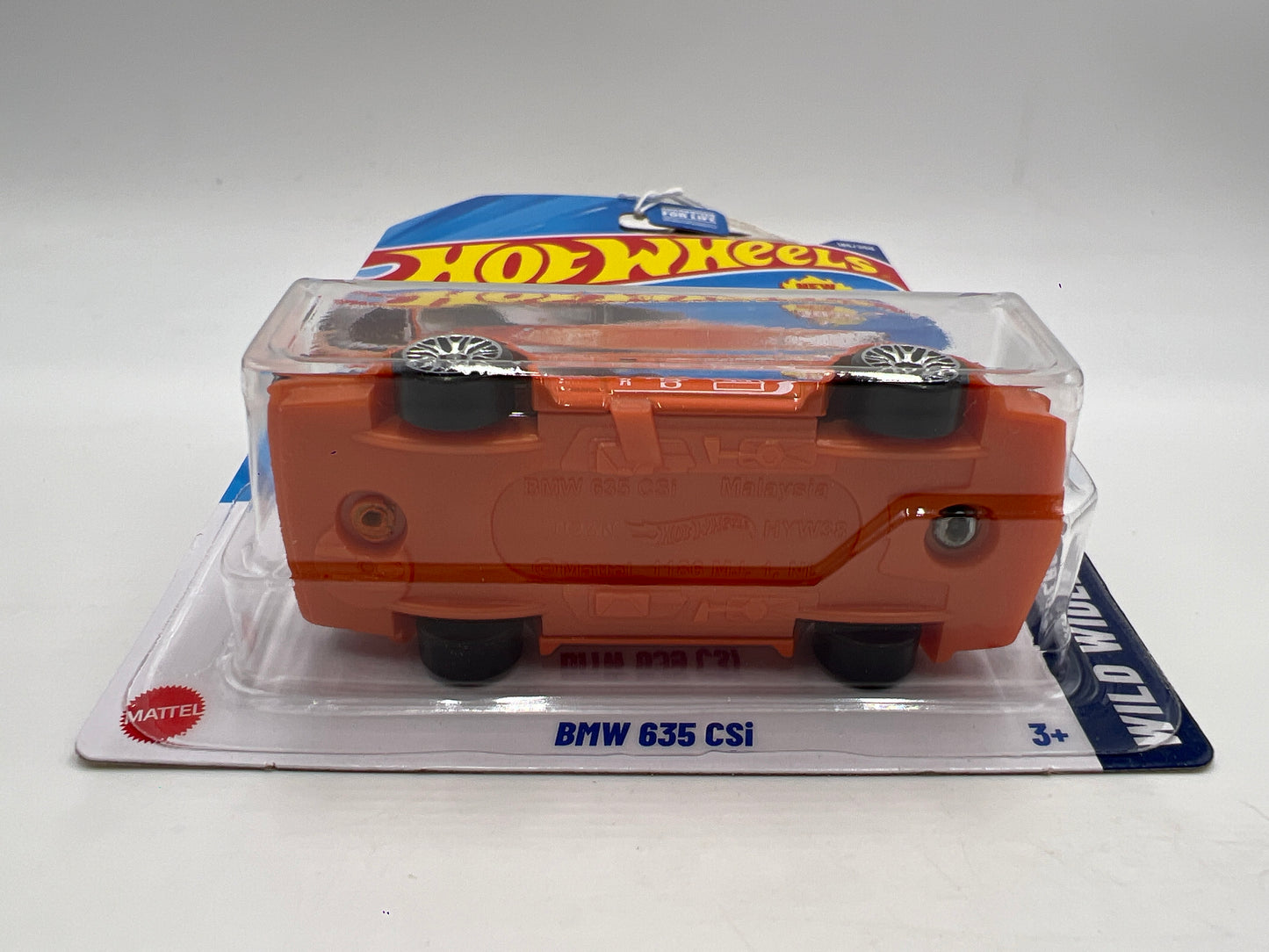 2025 Hot Wheels P Case Wild Widebody #185 BMW 635 CSi Orange 109C