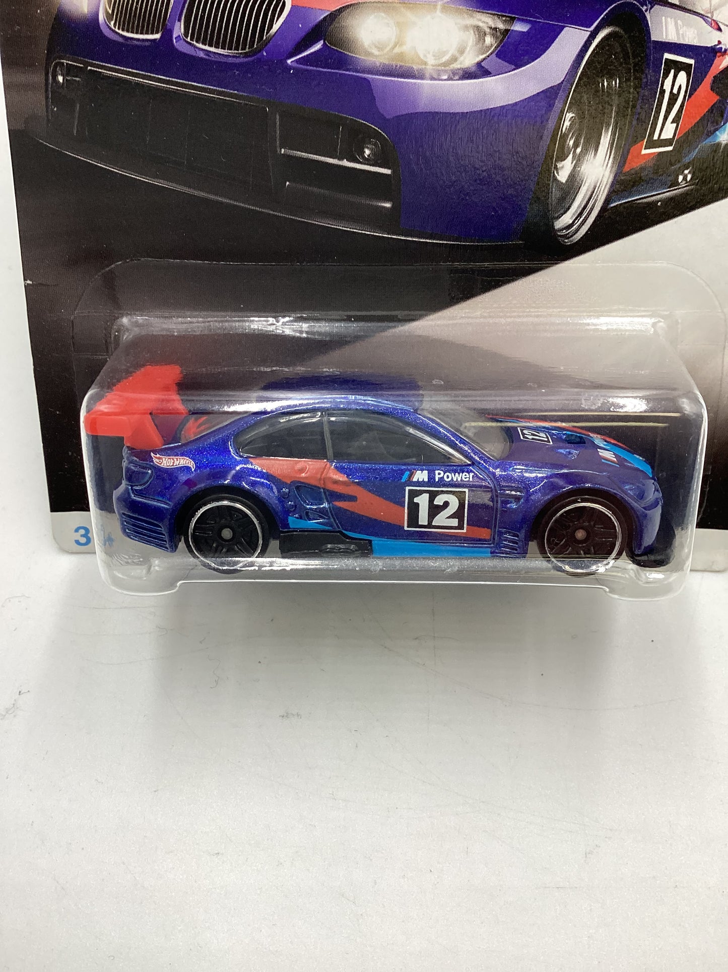 Hot Wheels BMW Series #5 BMW M3 GT2 Blue Walmart Exclusive 152D