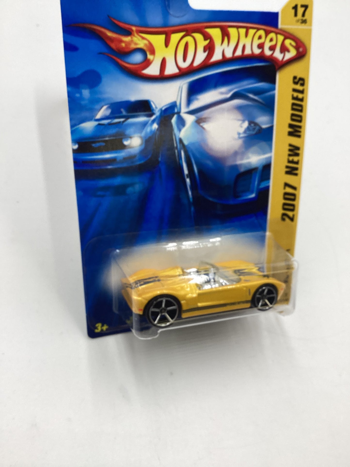 2007 Hot Wheels New Models #17 Ford GTX1 Yellow 27D