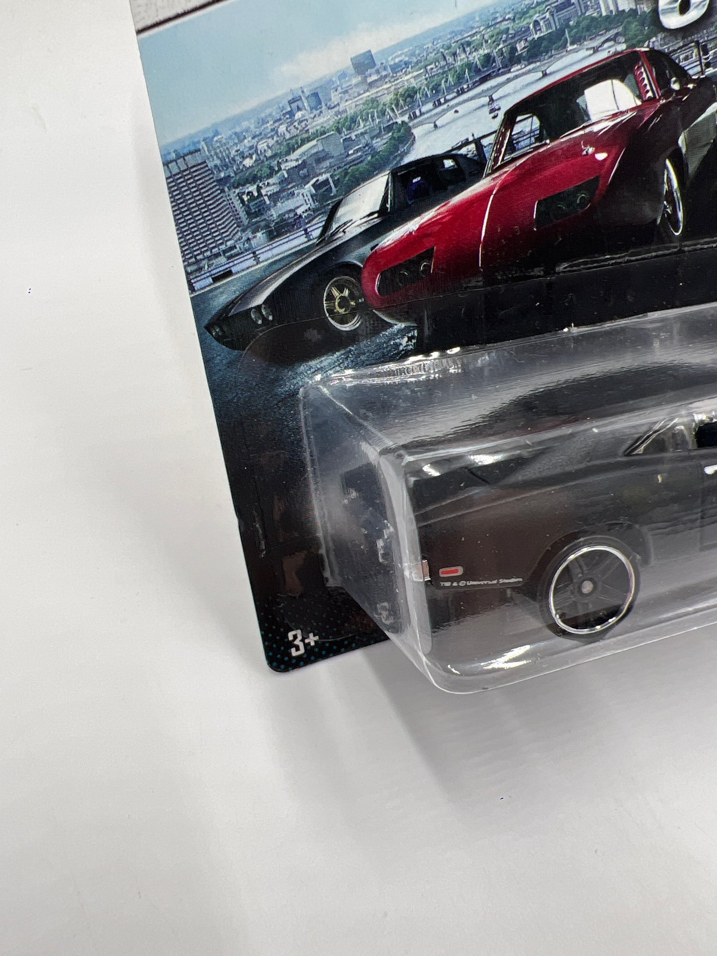 Hot Wheels Fast and Furious #3 70 Dodge Charger R/T Matte Black 69E