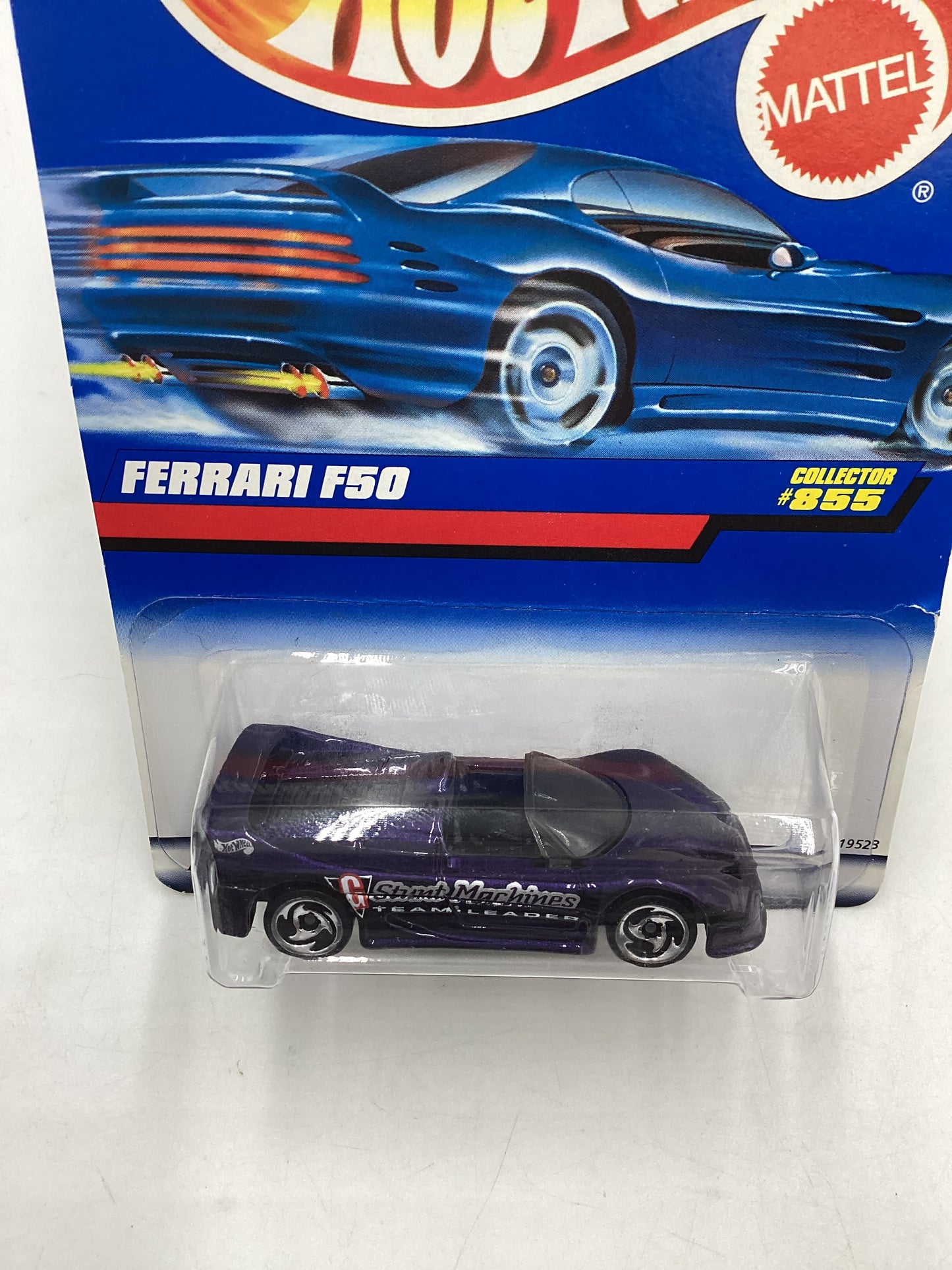 1998 Hot Wheels #855 Ferrari F50 Purple