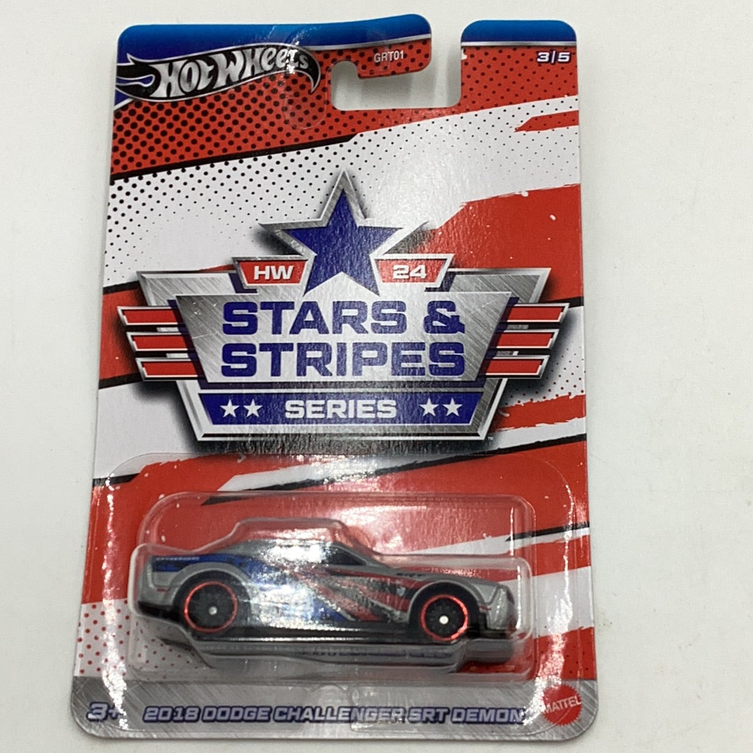 2024 Hot Wheels Stars and Stripes Series Complete set 1-5 157A